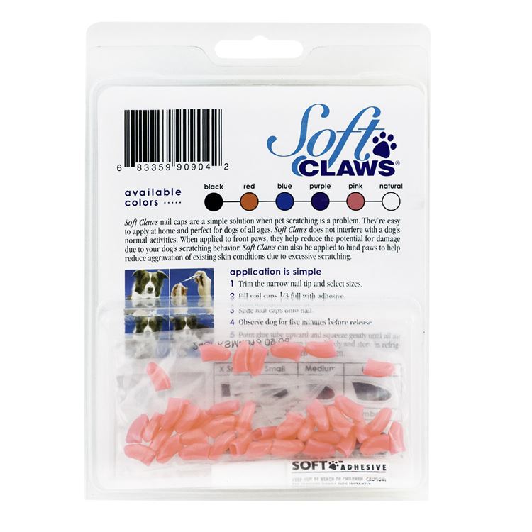 Picture of SOFT CLAWS TAKE HOME KIT CANINE SMALL - Pink