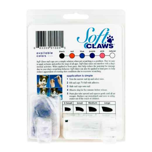 Picture of SOFT CLAWS TAKE HOME KIT CANINE MEDIUM - Purple