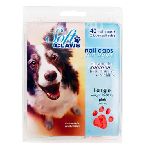 Picture of SOFT CLAWS TAKE HOME KIT CANINE LARGE - Pink