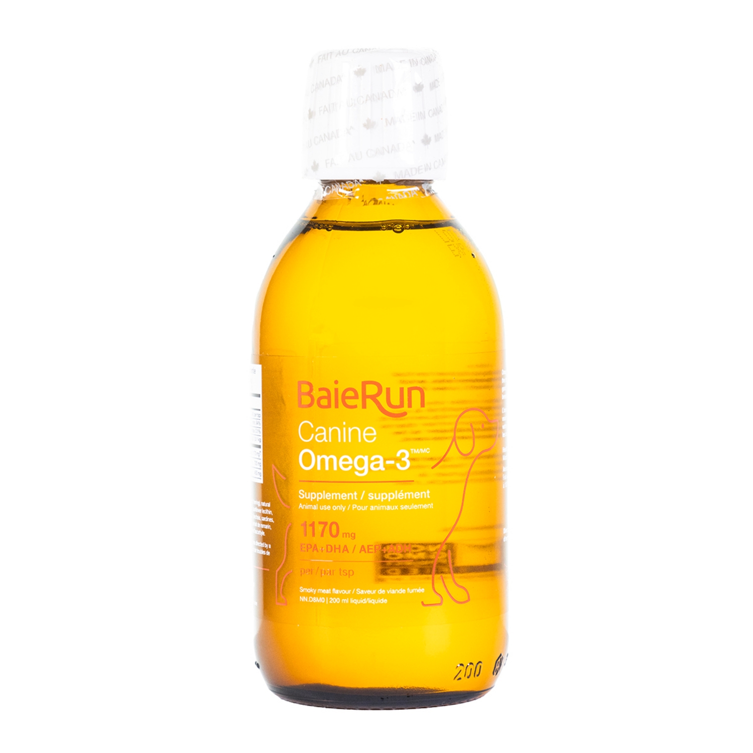 Picture of BAIE RUN CANINE OMEGA-3 LIQUID - 200ml