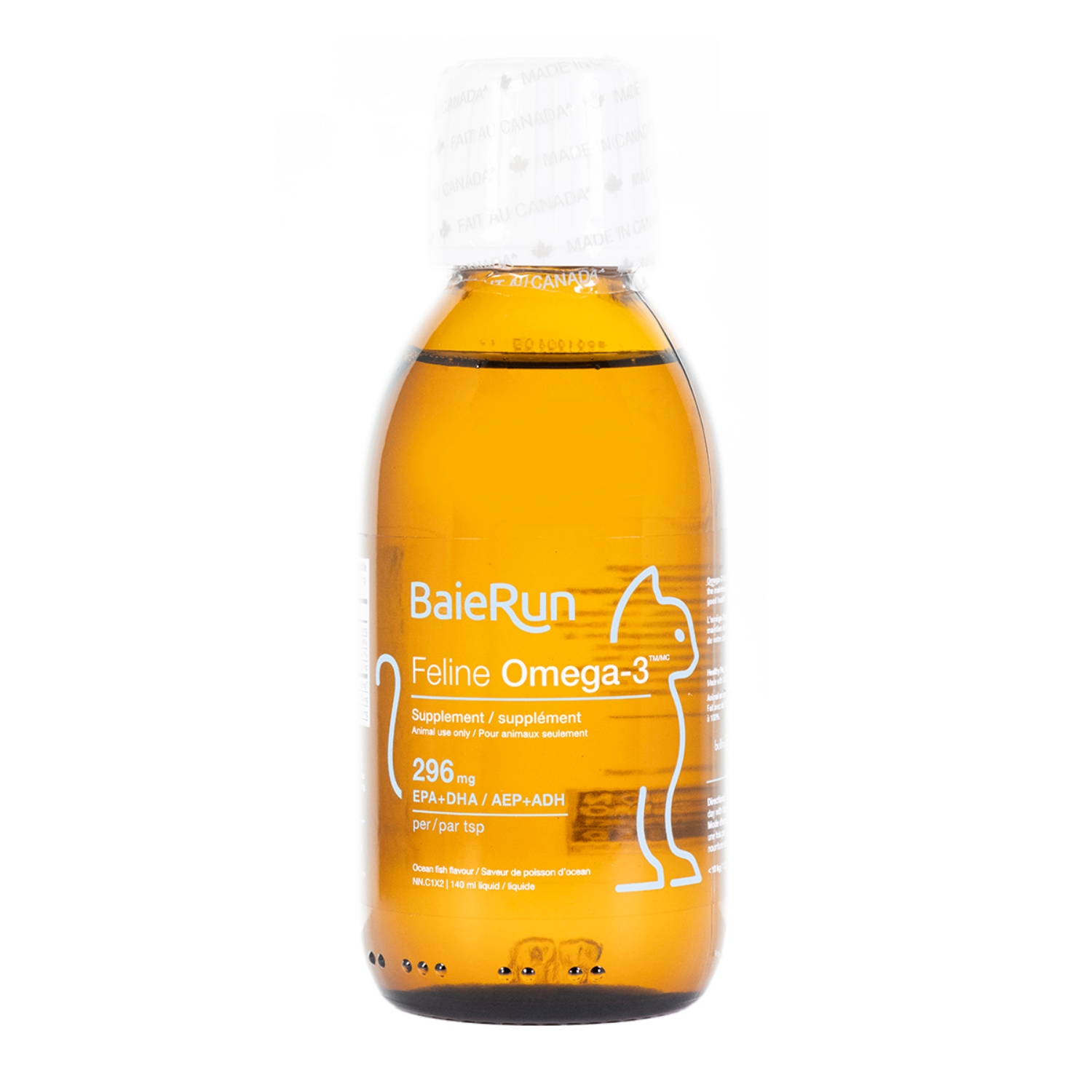 Picture of BAIE RUN FELINE OMEGA-3 LIQUID - 140ml