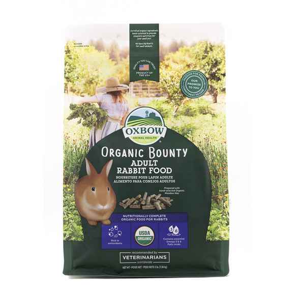 Picture of OXBOW ORGANIC BOUNTY ADULT RABBIT FOOD - 1.36kg/3lb