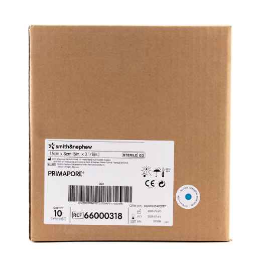 Picture of PRIMAPORE ADHESIVE NON WOVEN DRESSING 15cm x 8cm - 200/case 