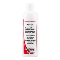 Picture of PROHEX (2% Chlorhexidene Gluconate) AntiSeptic Shampoo | Dogs & Cats – 16oz/473mL