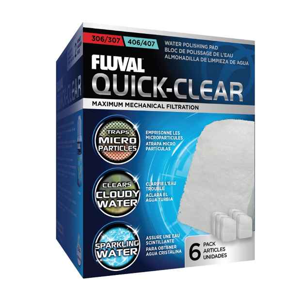 Picture of FLUVAL QUICK CLEAR POLISHING PAD to fit 306/406 (A244) - 6 pieces