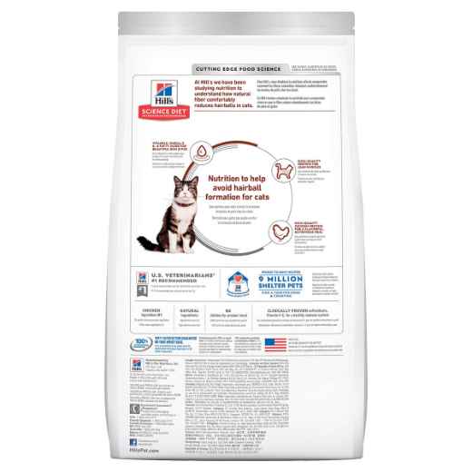 Picture of FELINE SCIENCE DIET HAIRBALL CONTROL - 7lbs / 3.17kg