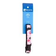 Picture of COLLAR RC CLIP Adjustable Pitter Patter Pink - 5/8in x 7-9in
