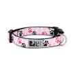 Picture of COLLAR RC CLIP Adjustable Pitter Patter Pink - 3/4in x 9-13in