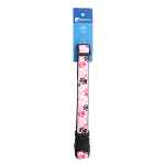 Picture of COLLAR CANINE RC CLIP Adjustable Pitter Patter Pink - 1in x 15-25in