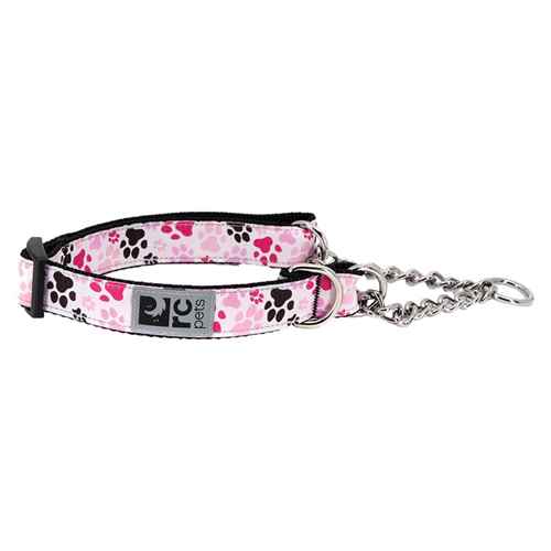 Picture of COLLAR CANINE RC TRAINING Adjustable Pitter Patter Pink - 5/8in x 7-9in