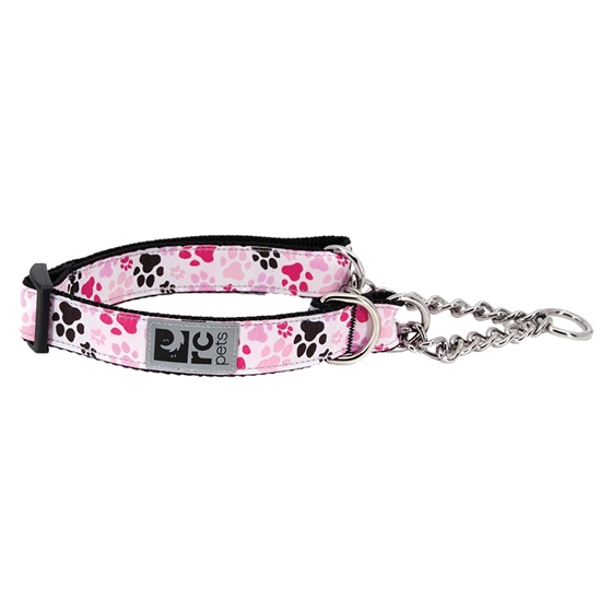 Picture of COLLAR CANINE RC TRAINING Adjustable Pitter Patter Pink - 3/4in x 9-14in