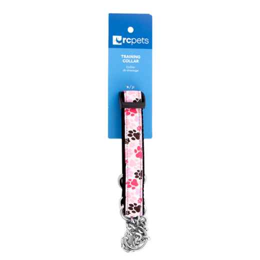 Picture of COLLAR CANINE RC TRAINING Adjustable Pitter Patter Pink - 3/4in x 9-14in