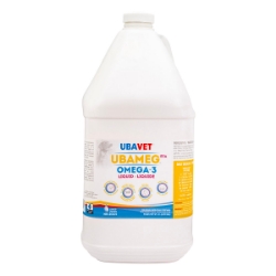 Picture of UBAVET UBAMEG OMEGA 3 FATTY ACID LIQUID - 3.79L