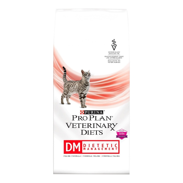 Picture of Purina Pro Plan Veterinary Diet DM (Diabetes/Dietetic Manamgent) Formula Dry Cat Food - 4.54kg