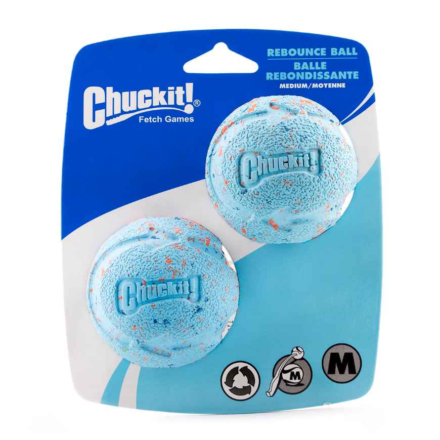 Picture of TOY DOG CHUCKIT REBOUNCE BALL Medium - 2/pk