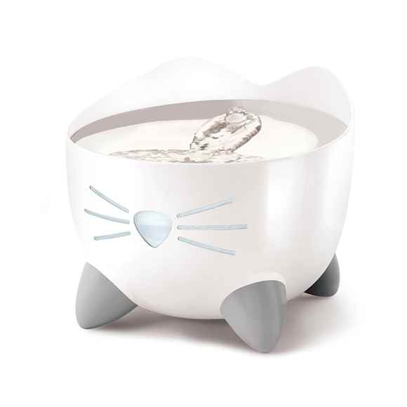 Picture of CATIT PIXI FOUNTAIN 2.5 Litre w/ STAINLESS STEEL TOP- White