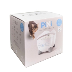 Picture of Catit Pixi Fountain 2.5 Litre W/ Stainless Steel Top- White