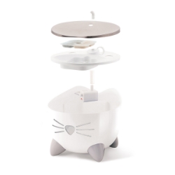 Picture of Catit Pixi Fountain 2.5 Litre W/ Stainless Steel Top- White