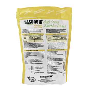 Picture of DASUQUIN SOFT CHEWS w/MSM for LARGE DOGS - 84s
