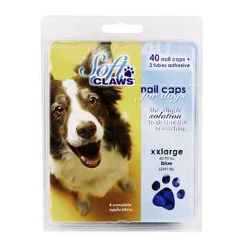 Picture of SOFT CLAWS TAKE HOME KIT CANINE XXLARGE - Blue