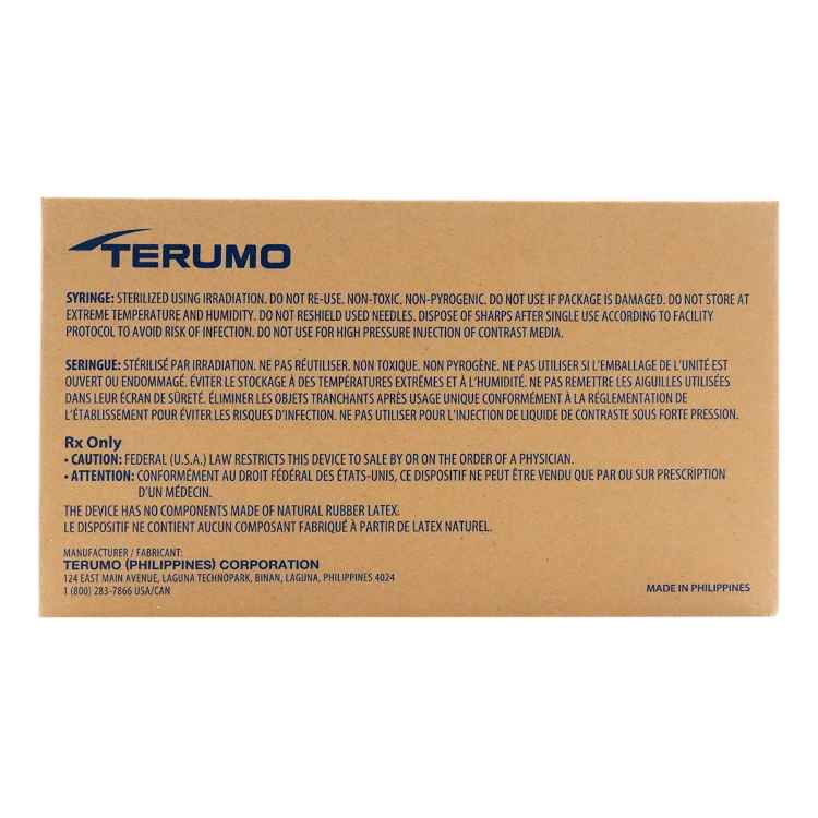 Picture of SYRINGE TERUMO 60cc CATH TIP - 25s 