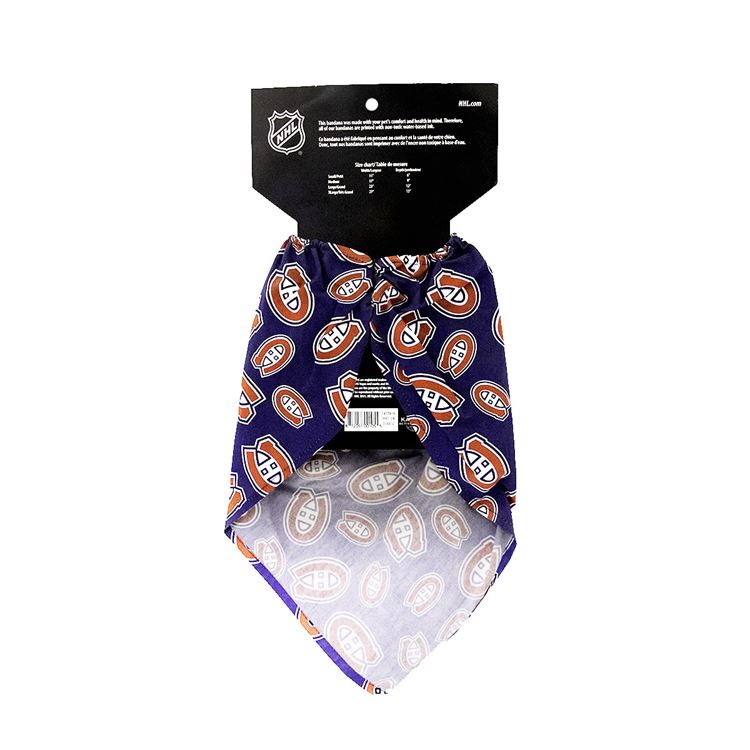 Picture of BANDANA NHL GEAR Montreal Canadians Logo - X Large