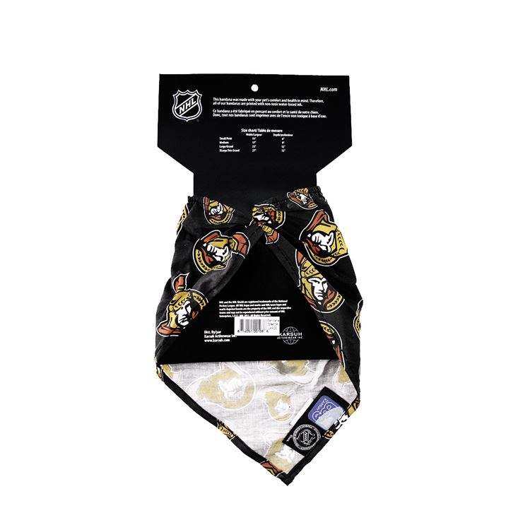 Picture of BANDANA NHL GEAR Ottawa Senators Logo - Large