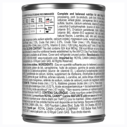 Picture of Royal Canin Veterinary Diet MATURE CONSULT Loaf Wet Dog Food - 12 X 385gm cans
