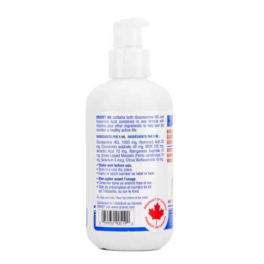 Picture of UBAVET HA (hyaluronic acid) for SMALL ANIMALS - 250mL