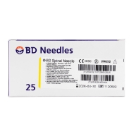 Picture of SPINAL NEEDLE QUINKE 20g x 31/2in - 25's