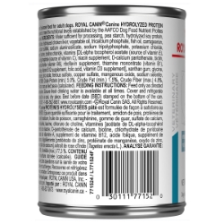 Picture of Royal Canin Veterinary Diet HYPOALLERGENIC HYDROLYZED PROTEIN Loaf Wet Dog Food - 12 X 390gm cans