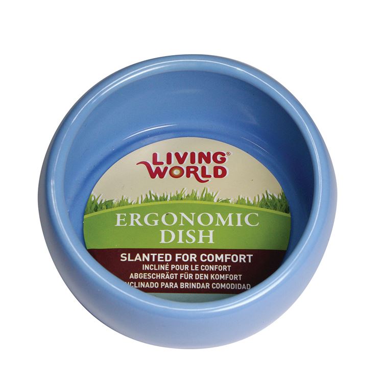 Picture of LIVING WORLD SA Ergonomic Dish Blue Large- 420ml/14.78oz