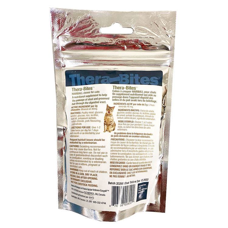Picture of THERABITES HAIRBALL & STOOL  CHEWS for DOGS and CATS - 40's