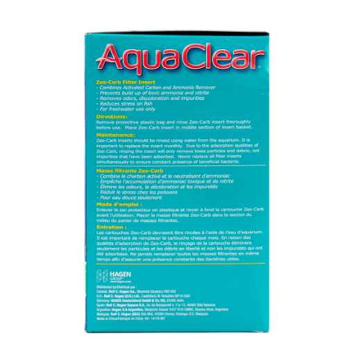 Picture of AQUACLEAR 70 ZEO-CARB FILTER INSERT (A1406) 3 piece