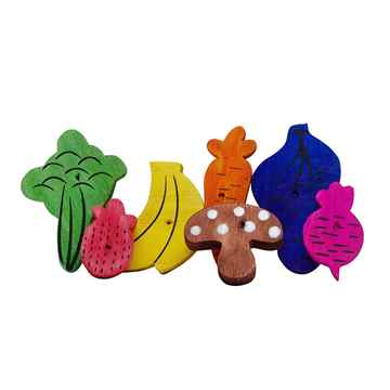 Picture of LIVING WORLD WOOD NIBBLERS(61467) - Fruit/Veggie Mix