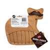 Picture of TOY DOG Dura-Fused Leather & Jute Raccoon - 7.25in