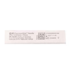 Picture of NEEDLE BD 27g x 1/2in - 100`s