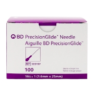 Picture of NEEDLE BD 16g x 1 in - 100`s