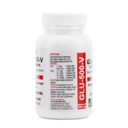 Picture of GLU 500-V 500mg CHEWABLE BEEF TABLET - 90`s