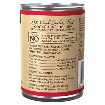 Picture of CANINE WELLNESS GF 95% Beef  Mixer / Topper - 12 x 13.2oz cans