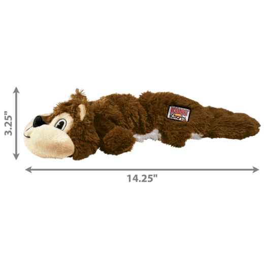 Picture of TOY DOG KONG SCRUNCH KNOTS Squirrel - Medium/Large