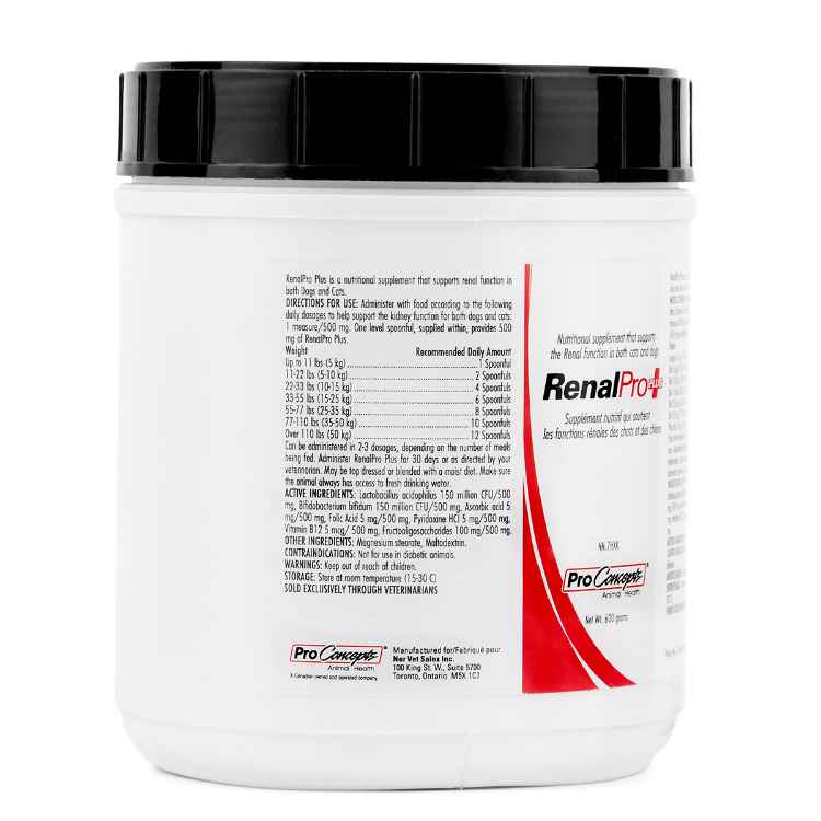 Picture of RENALPRO PLUS NUTRITIONAL SUPPLEMENT for CATS & DOGS - 600gm