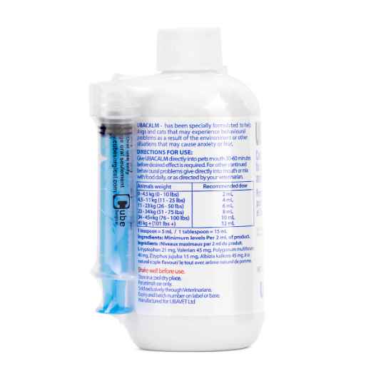 Picture of UBAVET UBACALM STRESS AND ANXIETY RELIEF LIQUID - 250ml