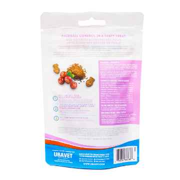 Show details for UBAVET UBALAX HAIRBALL FORMULA FLAVORED CHEW - 40's Picture of UBAVET UBALAX HAIRBALL FORMULA FLAVORED CHEW - 40's