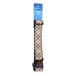 Picture of COLLAR CANINE RC CLIP WIDE Adjustable Tan Tartan - 1.5in x 15-25in