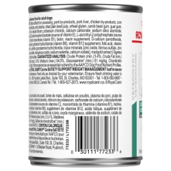 Picture of Royal Canin Veterinary Diet SATIETY SUPPORT Loaf Wet Dog Food - 12 X 380gm cans
