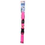 Picture of COLLAR CANINE ROGZ UTILITY LUMBERJACK Pink - 1in x 17-27.5in