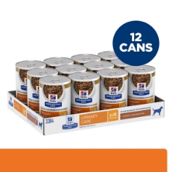 Picture of Hills Prescription Diet C/D Urinary Multicare Chicken & Vegetable Stew Wet Dog Food- 12x12.5oz 