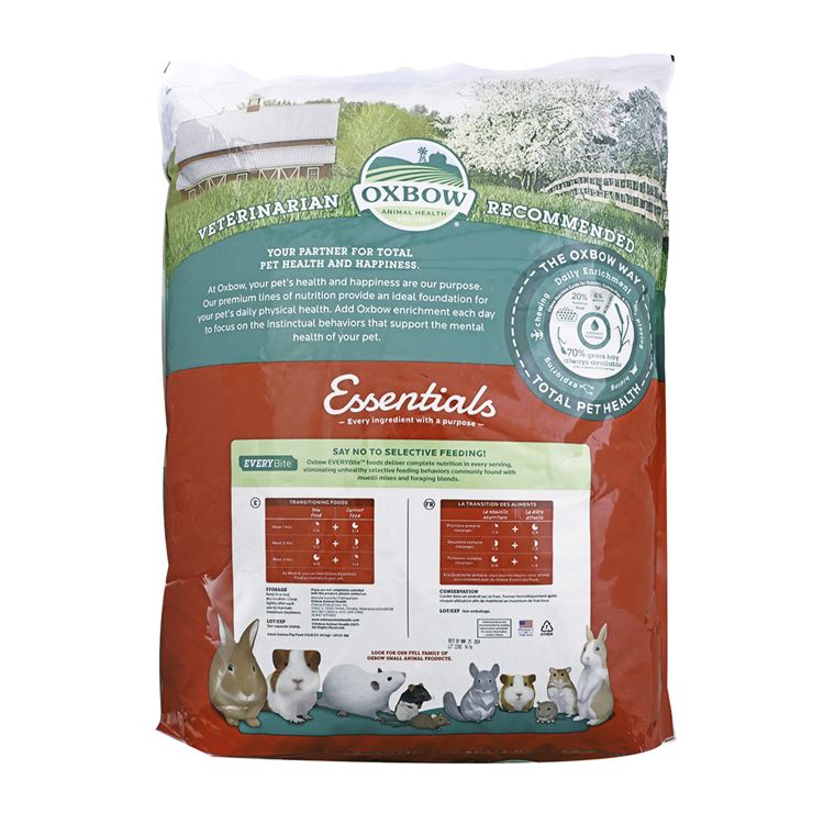 Picture of OXBOW ESSENTIALS ADULT GUINEA PIG  FOOD - 25lb/11.34kg