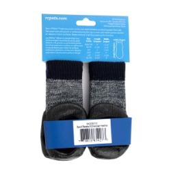 Picture of PAWks CANINE SPORT ANTI SLIP SOCKS Charcoal Heather Small - 4/pk